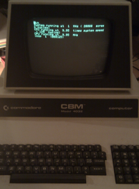 benchmark screenshot