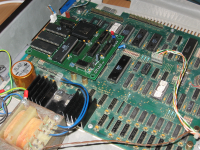 the testsystem opened