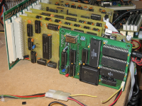 board installed in a CS/A computer