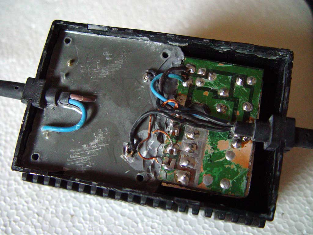 With a little persuasion everything
 is fitted back into the box