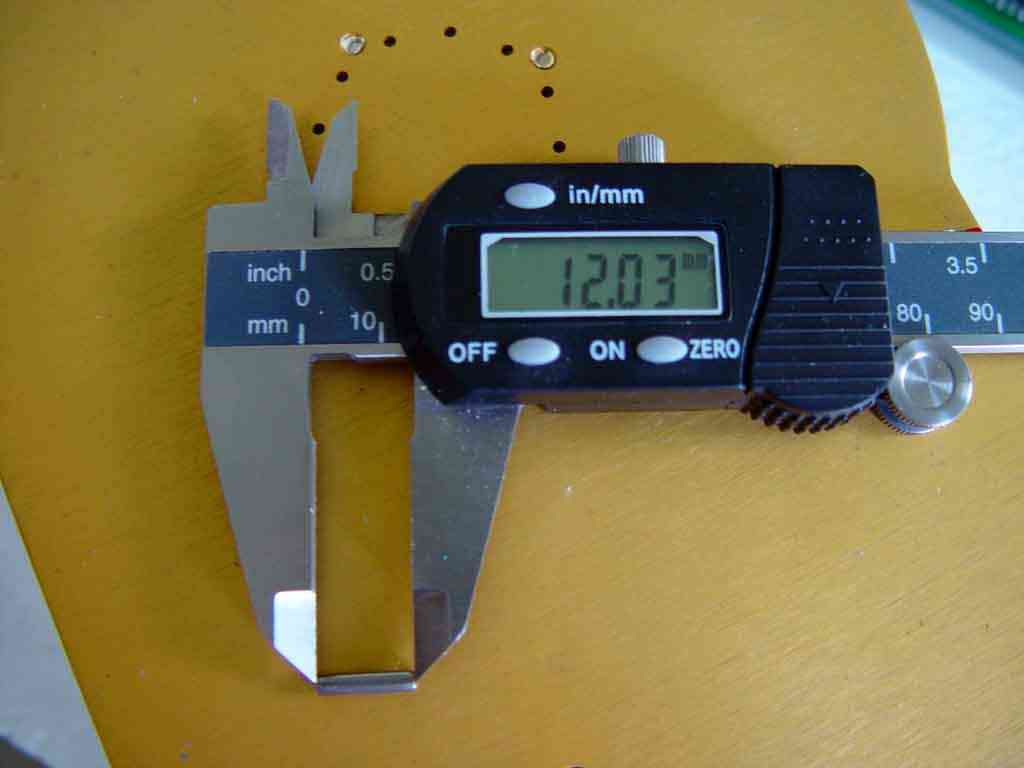 Rollpin found inside the hard drive