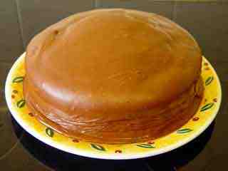 Filled and iced ...mmmmmmmm...