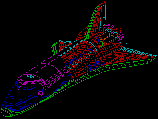 Example output
    shuttle.plt