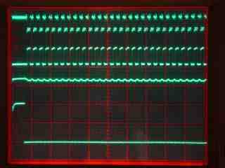 Start of line scan
As measured